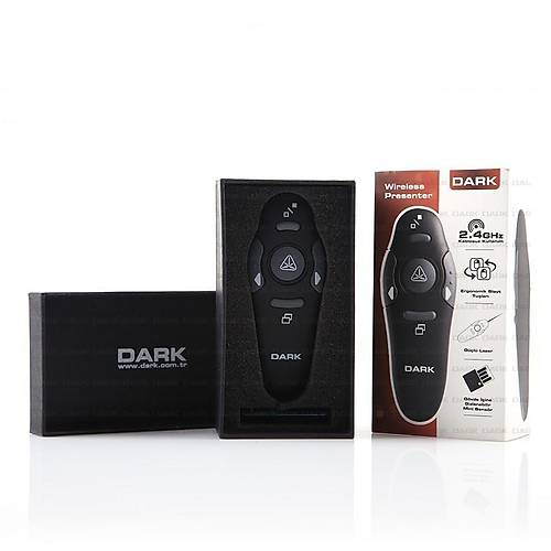 Dark DK-AC-WP03 WP03 2.4Ghz Krmz Lazer RF Kablosuz Sunum Kumandas