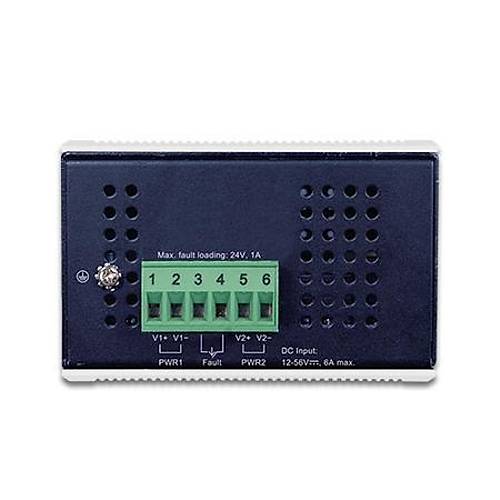 Planet PL-IGUP-1205AT 2 Port 10/1000X SFP to 1 Port 10/100/1000T PoE++ Media Converter