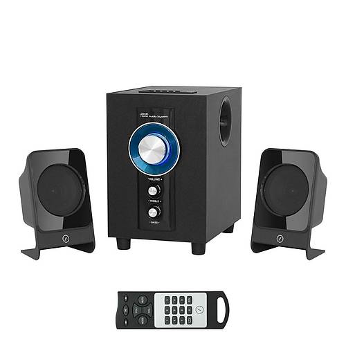 Frisby FS-6100 2+1 40W Rms Kumandal Siyah Hoparlr
