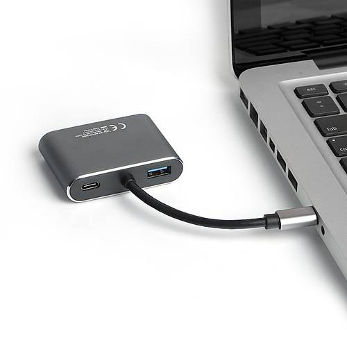 Dark DK-AC-U31XHDV USB 3.1 Type C to HDMI VGA 4K Dntrc Ekran Adaptr