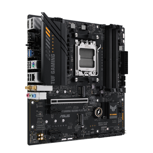 Asus TUF GAMING A620M-PLUS WIFI Sc-Am5 A620 DDR5 6400Mhz 2xM2 Wi-Fi Aura RGB mATX AMD Anakart