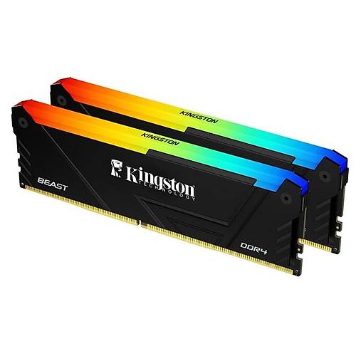 Kingston KF432C16BB2AK2/32TR 32 GB (2x16) DDR4 3200Mhz CL16 Beast RGB Bilgisayar Bellek
