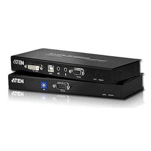 Aten CE600 60 Mt DVI-D To CAT USB 1024x768 DVI-D ESD Mesafe Uzatma Cihaz