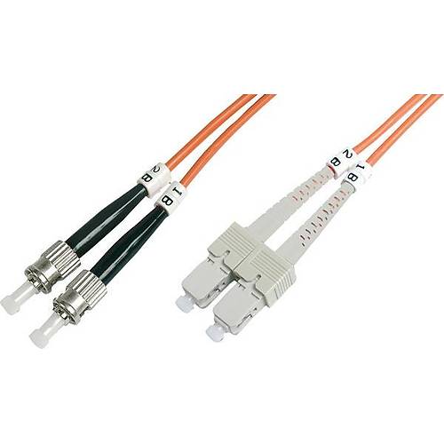 Beek BC-FO-5STSC-01 1 Mt ST-SC 50/125 OM2 Multimode Duplex Patch Cord Kablo