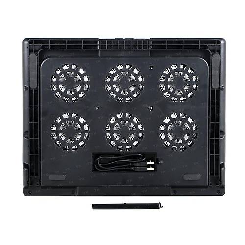 Tx TXACNBRED 11-17 inch Red Alert 6x Krmz Ledli Fan 6X Ykeslik Ayarl 2xUSB Notebook Stand