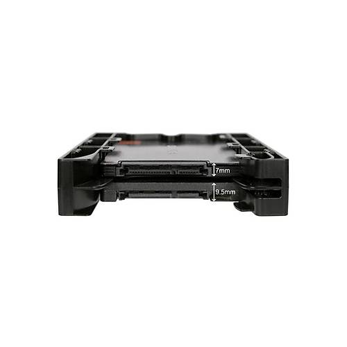 Icy Dock MB290SP-B Ez-Ft 2.5 inch x 2 Yuva 3.5 inch evirici Disk Kza
