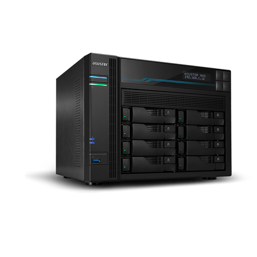 Asustor AS6508T INTEL C3538 8 GB DDR4 M.2 Lot 8 Disk Yuval 2 x 10GBit 2 x 2.5Gbit Lan A Depolama NAS Server