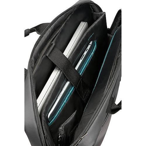Samsonite 16N-09-001 14.1 inch Antrasit Qibyte Gri stten Yklemeli Notebook antas