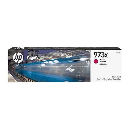 Hp F6T82AE 973X 7000 Sayfalk PageWide Yksek Kapasiteli Krmz Orijinal Inkjet Kartu