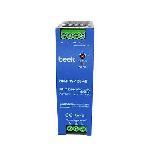 Beek BN-IPW-120-48 120 Watt AC - DC 48V 2.5A kl G Kayna