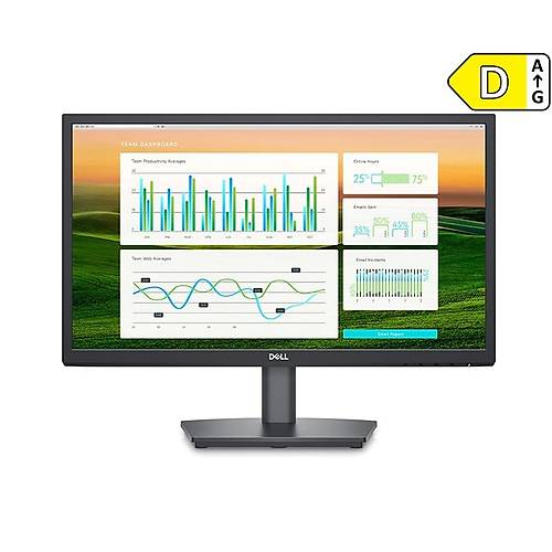 Dell E2222HS 21.5 inch 1920x1080 5ms VGA HDMI DP VA Ykseklik Ayarl Siyah Monitr