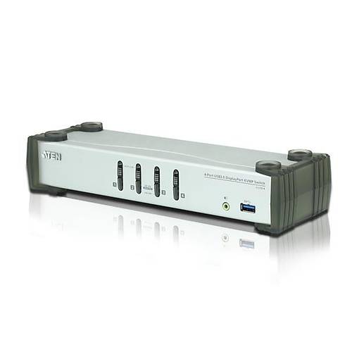 Aten CS1914 4 Port USB display port Dp 1.1 uyumlu KVm Switch