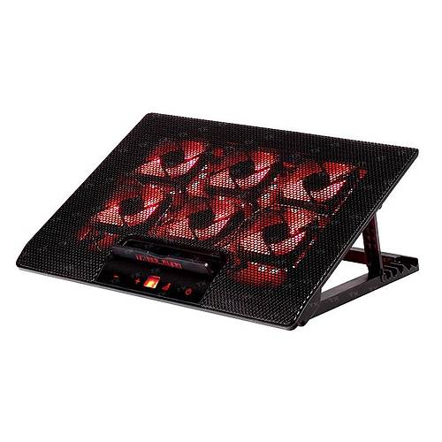 Tx TXACNBRED 11-17 inch Red Alert 6x Krmz Ledli Fan 6X Ykeslik Ayarl 2xUSB Notebook Stand