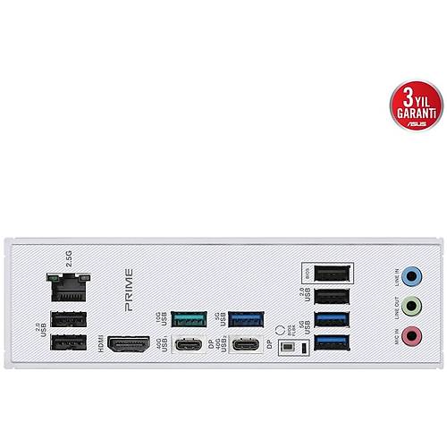 Asus PRIME X870-P Sc-AM5 X870 DDR5 8000MHz 4xM2 2xUSB4 2.5Gbit LAN ATX AMD Anakart