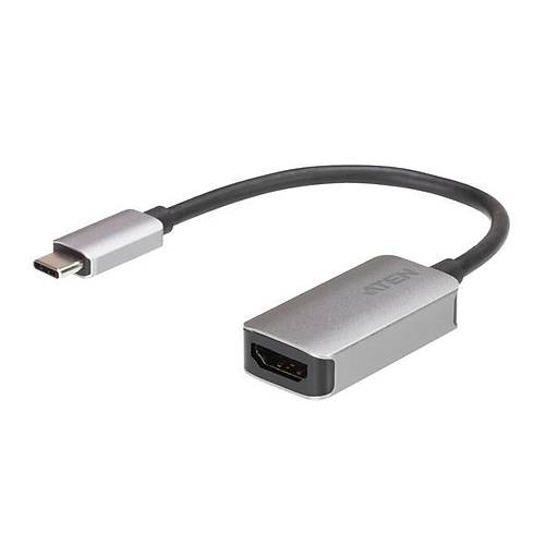 Aten UC3008A1 USB Type C 3.2 Gen1 to HDMI 4K 4096x2160 Alminyum HDMI Grafik Adaptr