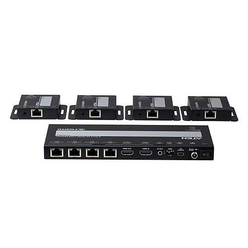 Aten VS1824KIT 40 Mt 1 Port Girii 4 Port k DISPLAY PORT to RJ45 4K oklayc