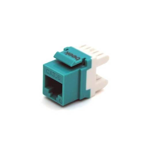 Beek BN-KJ6-U0-A Cat 6 250Mhz Turkuaz Beyaz Keystone Jack