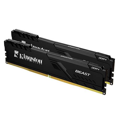 Kingston KF432C16BBK2/32TR 32 GB (2x16) DDR4 3200Mhz CL16 Beast Bilgisayar Bellek