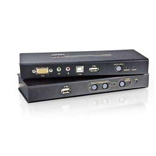 Aten CE800B 250 Mt VGA to CAT USB 1024x768 Keyboard Mouse ESD VGA Mesafe Uzatma Cihaz