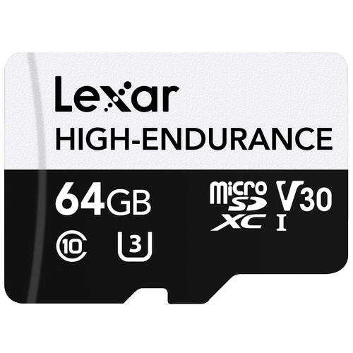 Lexar LMSHGED064G-BCNNG 64 GB SDHC 100-35Mb/s UHS-I C10 A1 V30 U3 microSD Kart