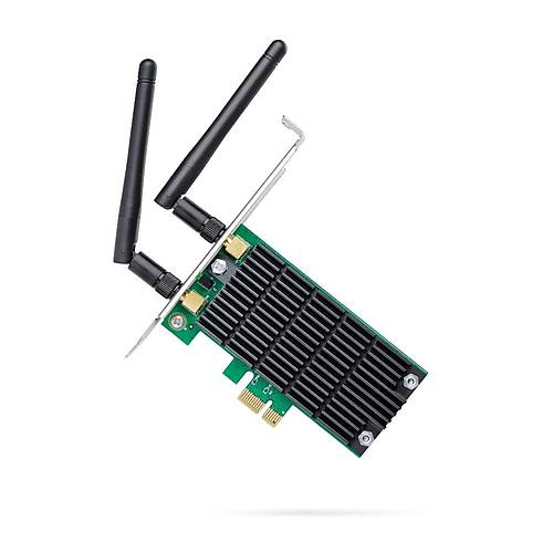 Tp-Link ARCHER T4E 2.4/5 Ghz 2 Kablosuz ift Bantl PCI Express Adapt