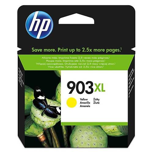 Hp T6M11AE 903XL 825 Sayfalk Yksek Kapasiteli Sar Orijinal Injekt Kartu