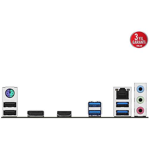 Asus PRIME B550M-K ARGB Sc-AM4 B550 DDR4 5100Mhz 2xM.2 mATX AMD Anakart