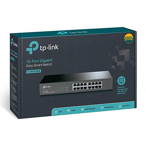 Tp-Link TL-SG1016D 16 Port 10/100/1000 Rackmount Switch