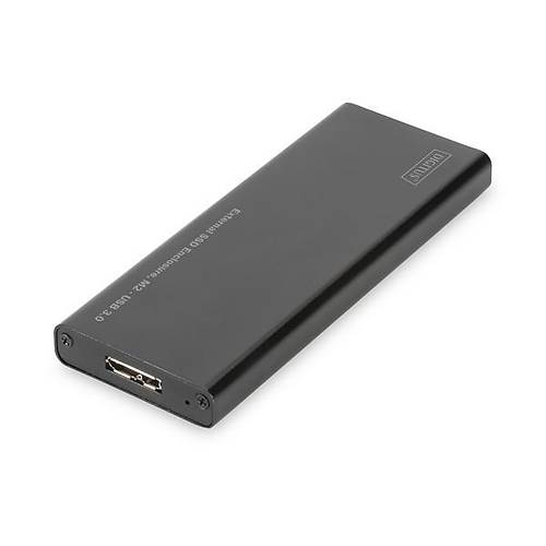 Digitus DA-71111 mSATA M2 SATA NGFF M2 SSD to USB 3.0 Alminyum SSD Disk Kutusu