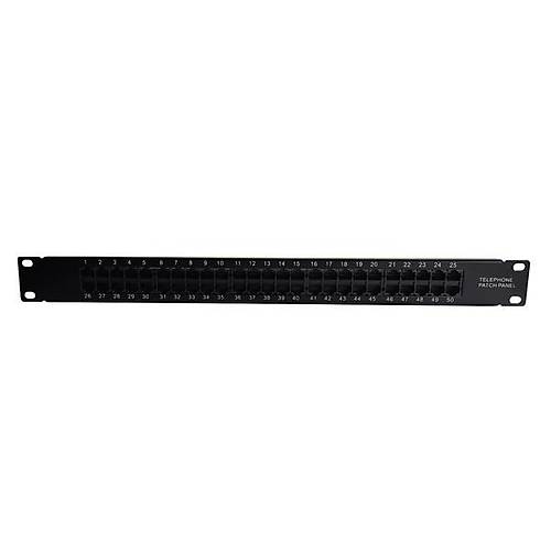 Beek BN-PP-C3-50 50 Port CAT3 RJ45 8P4C LSA 1U Patch Panel