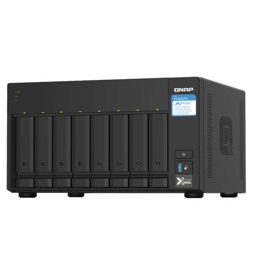Qnap TS-832PX Cortex A57 4GB DDR4 8x3.5 inch HDD 2xLAN 2xSFP A Depolam NAS