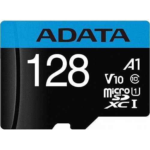 Adata AUSDX128GUICL10A1-RA1 128 GB Premier UHS-I Class10 V10 Adaptrl mciroSD Kart