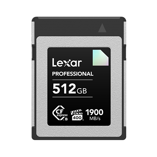 Lexar LCXEXDM512G-RNENG 512 GB 1900-1700Mb/s CF Express Type B Compact Flash Kart
