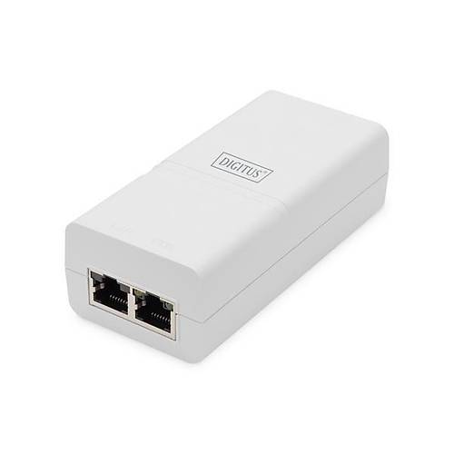 Digitus DN-95131 1 Port Gigabit 15.4W Beyaz Aktif PoE Injektor