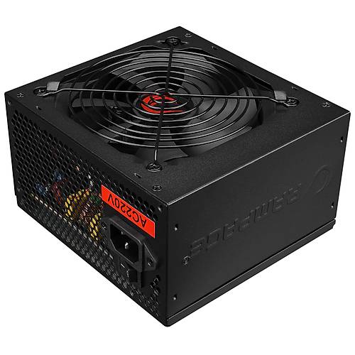 Rampage RMP-600-80P 600W 80 Plus Bronze 12cm Fanl Aktif PFC ATX Power Supply
