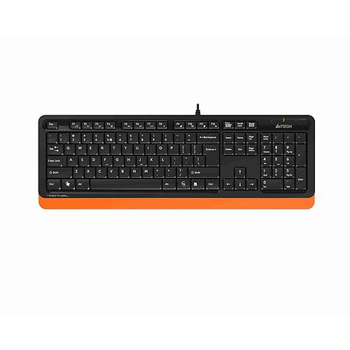 A4 Tech FK10 Q TR USB Multimedia Fstyler Turuncu Kablolu Klavye