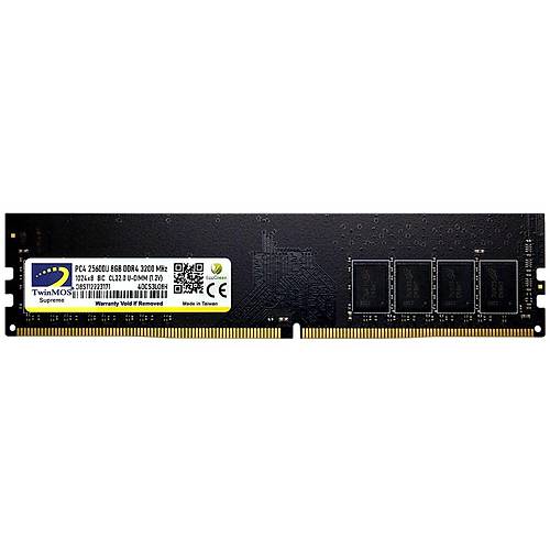 Twinmos MDD48GB3200D 8 GB DDR4 3200Mhz CL22 Bilgisayar Bellek