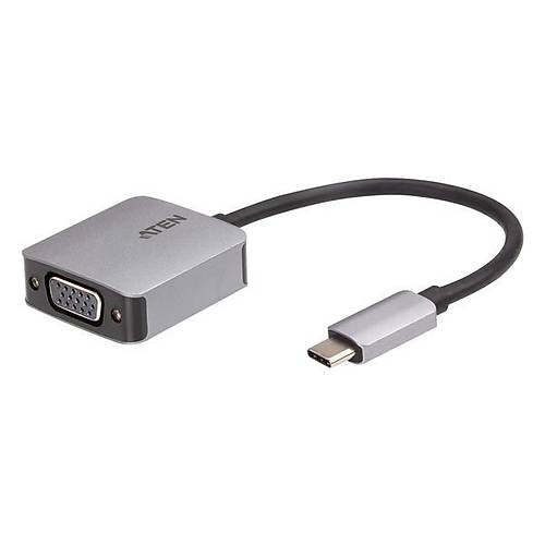 Aten UC3002A USB Type C to VGA Erkek-Dii USB Ekran Adaptr