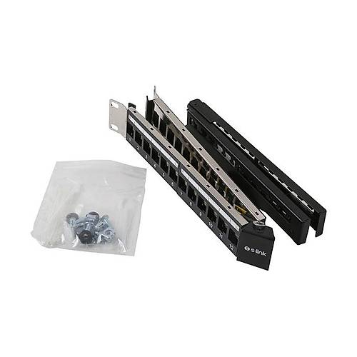 S-Link SL-P626 24 Portlu FTP Bo 2 U V eklinde Patch Panel