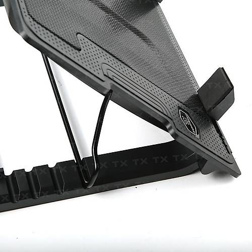 Tx TXACNBERGST Ergostand 9-17 inch 14cm Mavi Led Fan 5X Yksek Ayarl 2xUSB Notebook Soutucu