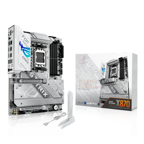 Asus ROG STRIX X870-A GAMING WIFI Sc-AM5 X870 DDR5 8000MHz 4xM2 WIFI7 5Gbit ATX AMD Anakart