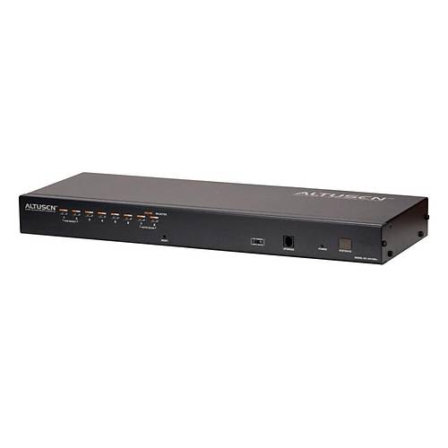 Aten KH1508A 8 Port Cat 5 Hgh Densty PS/2 - USB 2.0 Kvm Switch