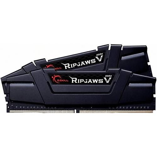 Gskill F4-3200C16D-32GVK 32 GB (2x16) DDR4 32500Mhz CL16 RipjawsV Bilgisayar Bellek