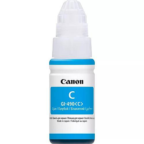 Canon 0664C001 GI-490C 70ml 6.000 Sayfalk Mavi Orijinal Mrekkep