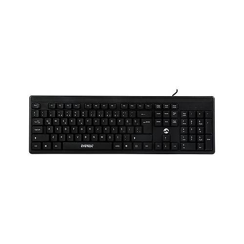 Everest KB-1002 USB Q TR Standart Siyah Kablolu Klavye