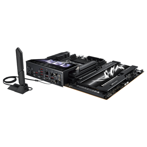 Asus ROG CROSSHAIR X870E HERO Sc-AM5 X870E DDR5 8400Mhz 5xM2 WIFI7 2.5Gbit ATX AMD Anakart