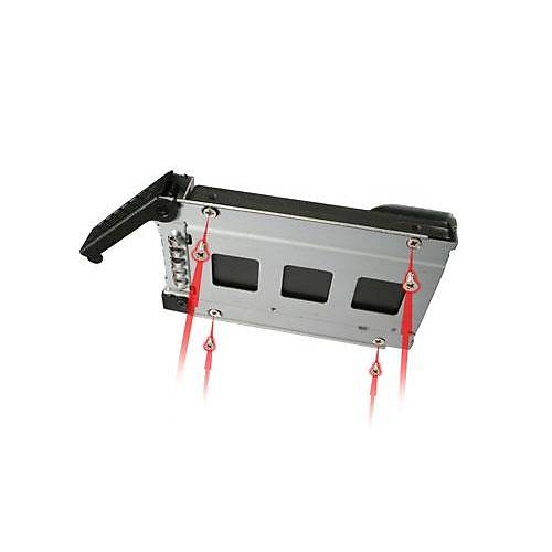 Icy Dock MB991TRAY-B Tough Armor 2.5 inch x 1 Yuva 3.5 inch eviri Disk Kza
