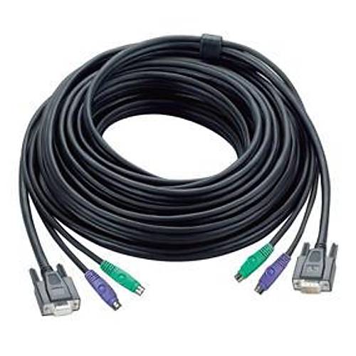 Aten 2L-1010P/C 10 Mt PS/2 Klavye Mouse Monitr VGA KVM Switch Kablosu