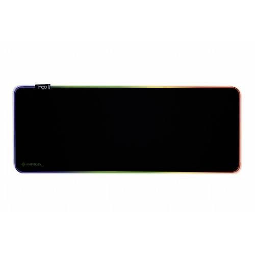 Inca IMP-022 770x285x3mm Empousa RGB 7 Led Siyah Mouse Pad
