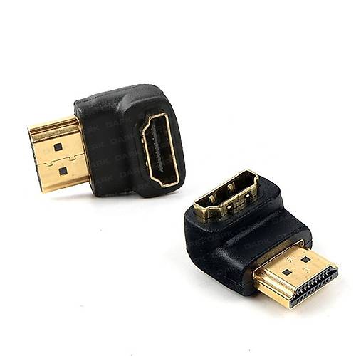 Dark DK-HD-AMXF90 HDMI to HDMI Erkek-Dii 90 Derece Dirsek Dntrc Adaptr